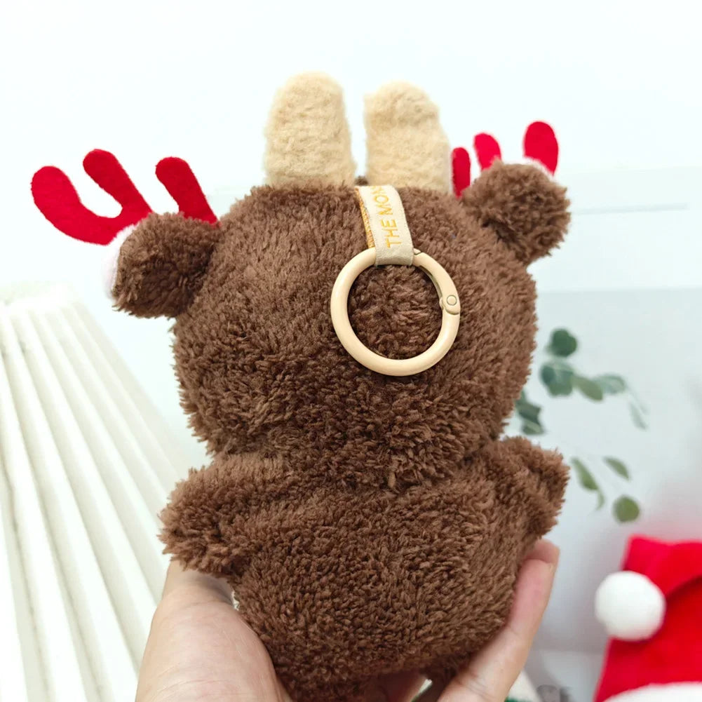 17cm Mini Plush Doll'S Clothes Outfit Accessories for Labubu Idol V1 V2 Christmas Cookie Man Sweater Hat Clothing New Year Gift